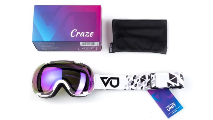 Craze Lite - Skibrille Vertical Unit - weiß - Set